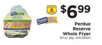 ShopRite Reserve whole fryer offer