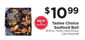 ShopRite Seafood boil offer
