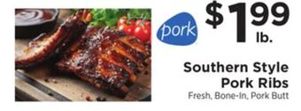 ShopRite Southern style pork ribs offer