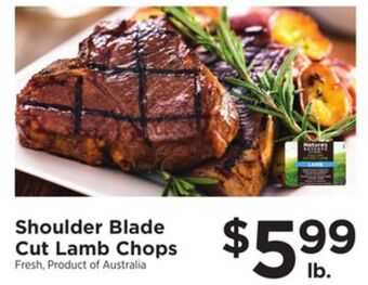 ShopRite Shoulder blade cut lamb chops offer
