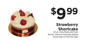 ShopRite Strawberry shortcake offer