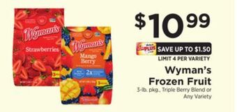 ShopRite Frozen fruit offer