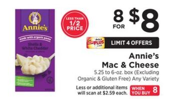 ShopRite Mac & cheese offer