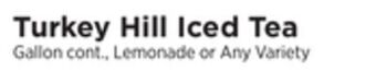 ShopRite Iced tea offer