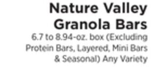 ShopRite Granola bars offer