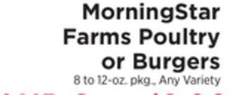 ShopRite Poultry or burgers offer
