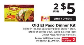 ShopRite Dinner kit offer