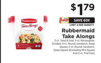 ShopRite Take along offer