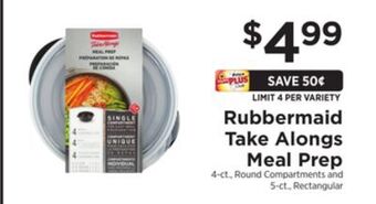 ShopRite Take alongs meal prep offer