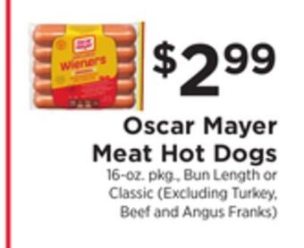 ShopRite Meat hot dogs offer