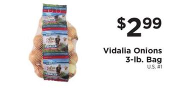 ShopRite Onions 3-lb. bag offer