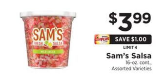 ShopRite Salsa offer