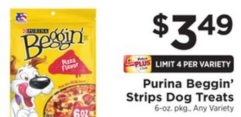 ShopRite Beggin' strips dog treats offer