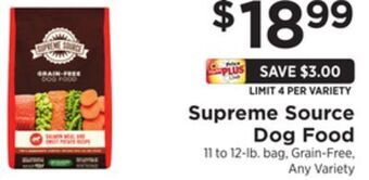 ShopRite Dog food offer