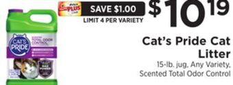 ShopRite Cat litter offer