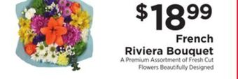 ShopRite French riviera bouquet offer