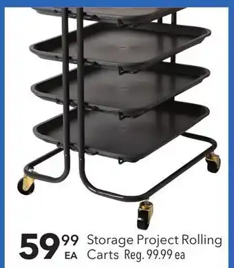 JOANN Storage project rolling carts offer