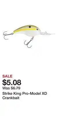 Cabela's Strike king pro-model xd crankbait offer