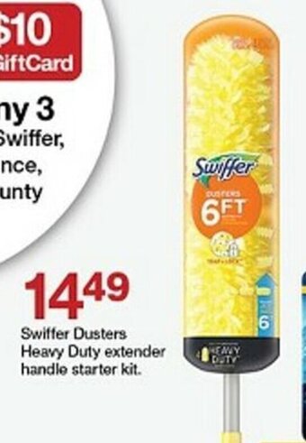Target Swiffer Dusters Heavy Duty extender handle starter kit. offer