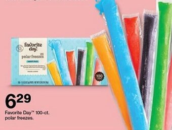Target Favorite Day™ 100-ct. polar freezes. offer