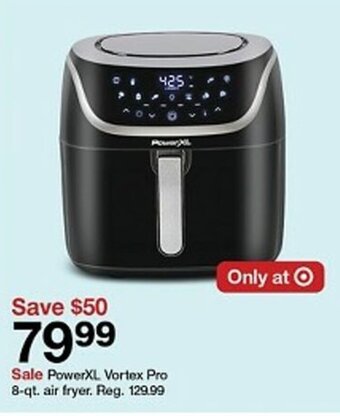 Target PowerXL Vortex Pro 8-qt. air fryer offer