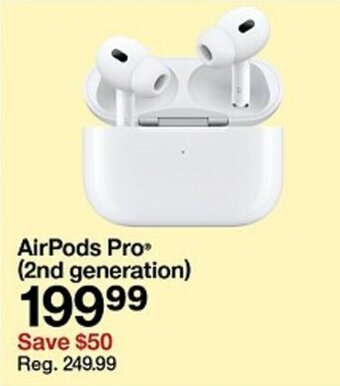 Target AirPods Pro® (2nd generation) offer