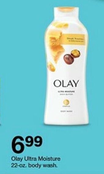 Target Olay Ultra Moisture 22-oz. body wash. offer