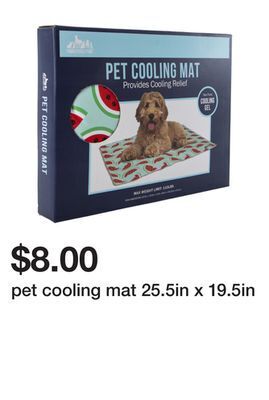Five Below Pet cooling mat 25.5in x 19.5in offer