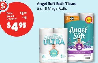 Family Dollar Angel soft bath tissue offer