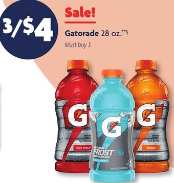 Family Dollar Gatorade offer