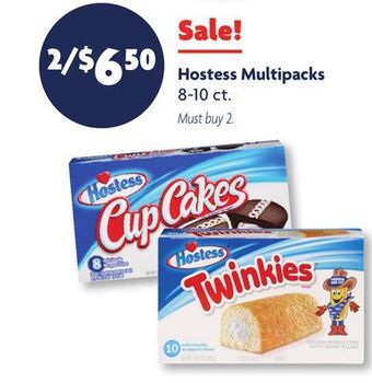 Family Dollar Hostess multipacks offer
