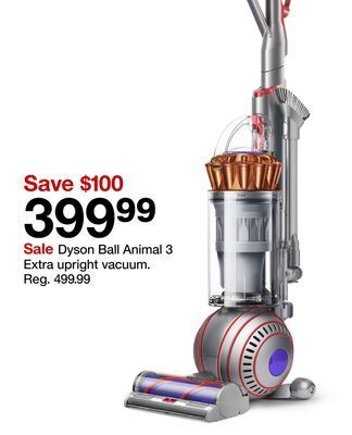 Target Dyson ball animal 3 extra upright vacuum offer