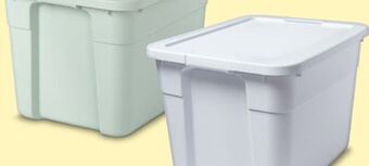 Target Brightroom 20-gal. latching storage tote offer