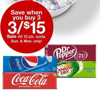 Target All 12-pk. soda offer