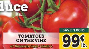 Dearborn Market Tomatoes on the vine offer
