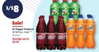 Family Dollar Dr pepper products offer