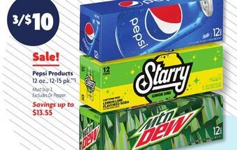 Family Dollar Pepsi products offer