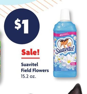 Family Dollar Suavitel field flowers offer