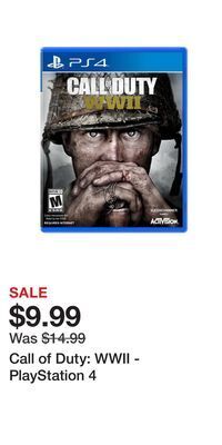 Game Stop Call of duty: wwii - playstation 4 offer