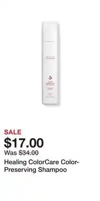 Ulta Beauty Healing colorcare color-preserving shampoo offer