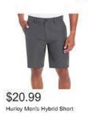 Costco Hurley Men's Hybrid Short offer