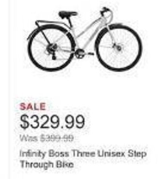 Costco Infinity Boss Three Unisex Step Through Bike offer