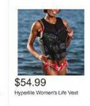 Costco Hyperlite Women's Life Vest offer