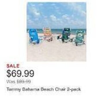 Costco Tommy Bahama Beach Chair 2-pack offer