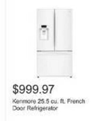 Kenmore 25.5 cu. ft. French Door Refrigerator