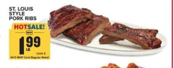 Food Lion ST. LOUIS STYLE PORK RIBS offer