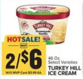 Food Lion TURKEY HILL ICE CREAM offer