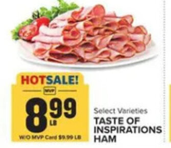 Food Lion TASTE OF INSPIRATIONS HAM offer