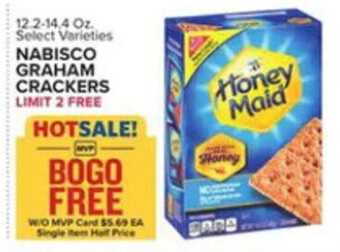 Food Lion 12.2-14.4 Oz. Select Varieties NABISCO GRAHAM CRACKERS offer