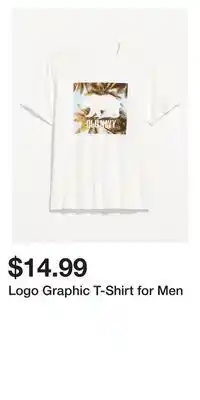 Old Navy Logo graphic t-shirt for men offer